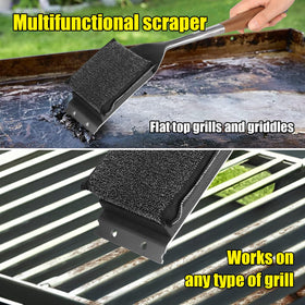 XUDAKAIXIN durable head compatible with cast iron grills for long-lasting use