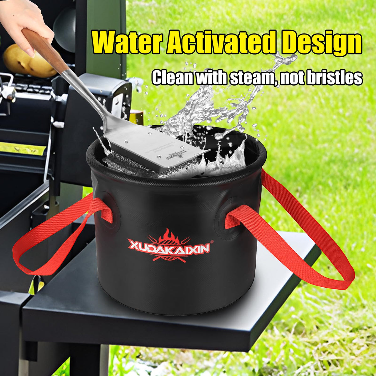 XUDAKAIXIN durable cleaning head designed for stainless steel grates