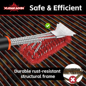 XUDAKAIXIN grill brush hanging loop for easy storage