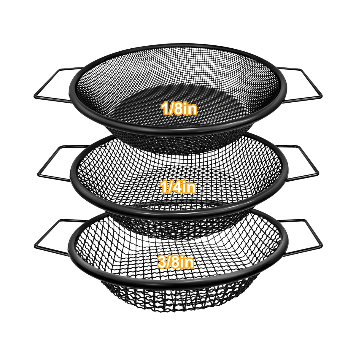 XULIFU soil sifter fits 5-gallon buckets for batch processing