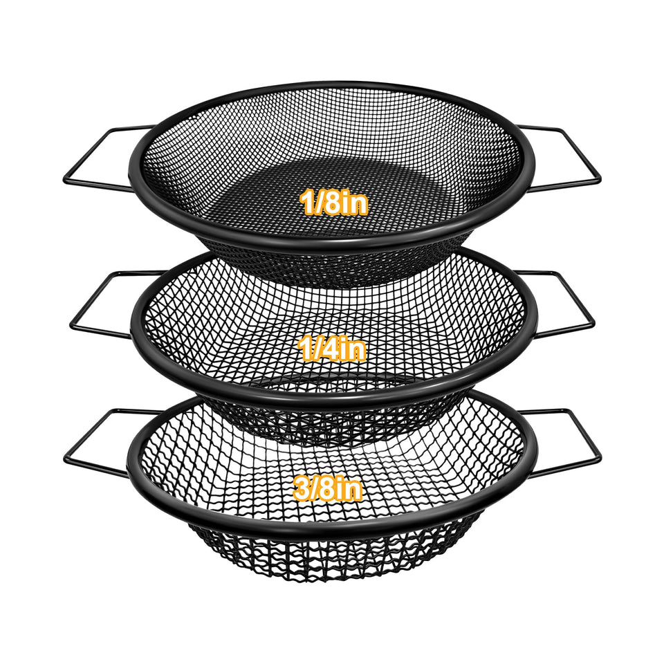 XULIFU soil sifter fits 5-gallon buckets for batch processing