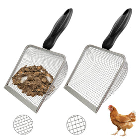 XUNYUQI dual-mesh shovel 3.8mm for precise sand sift and litter cleanup.