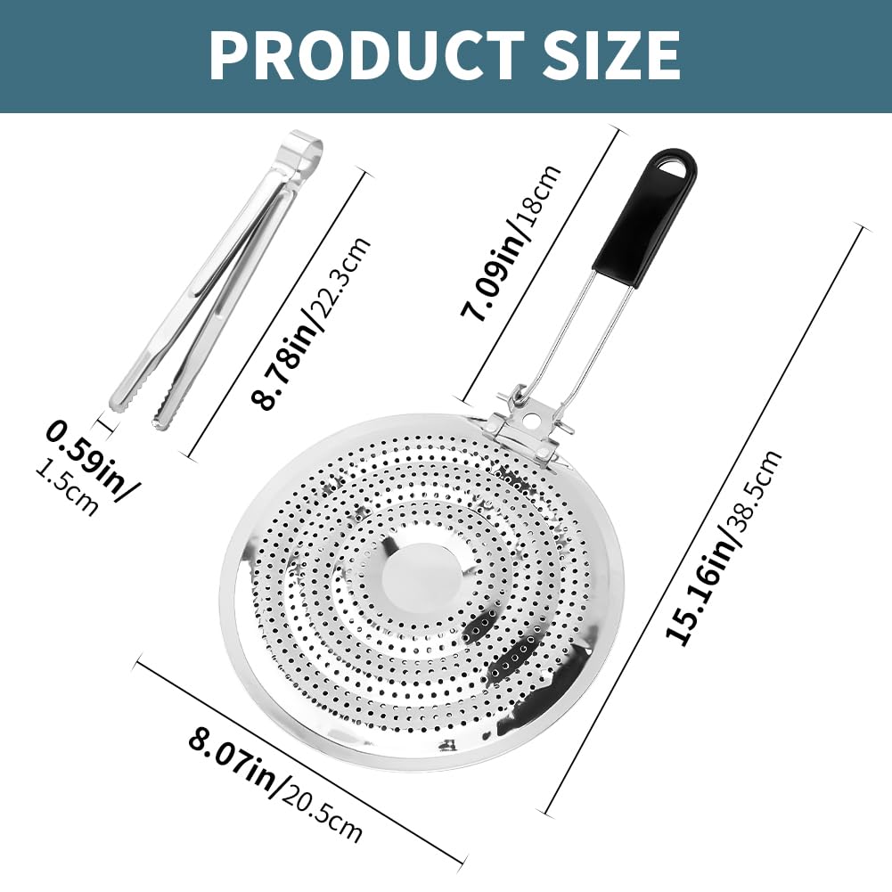 XuYelora foldable-handle close-up emphasizing stay-cool grip and compact storage.