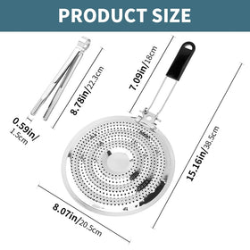 XuYelora foldable-handle close-up emphasizing stay-cool grip and compact storage.