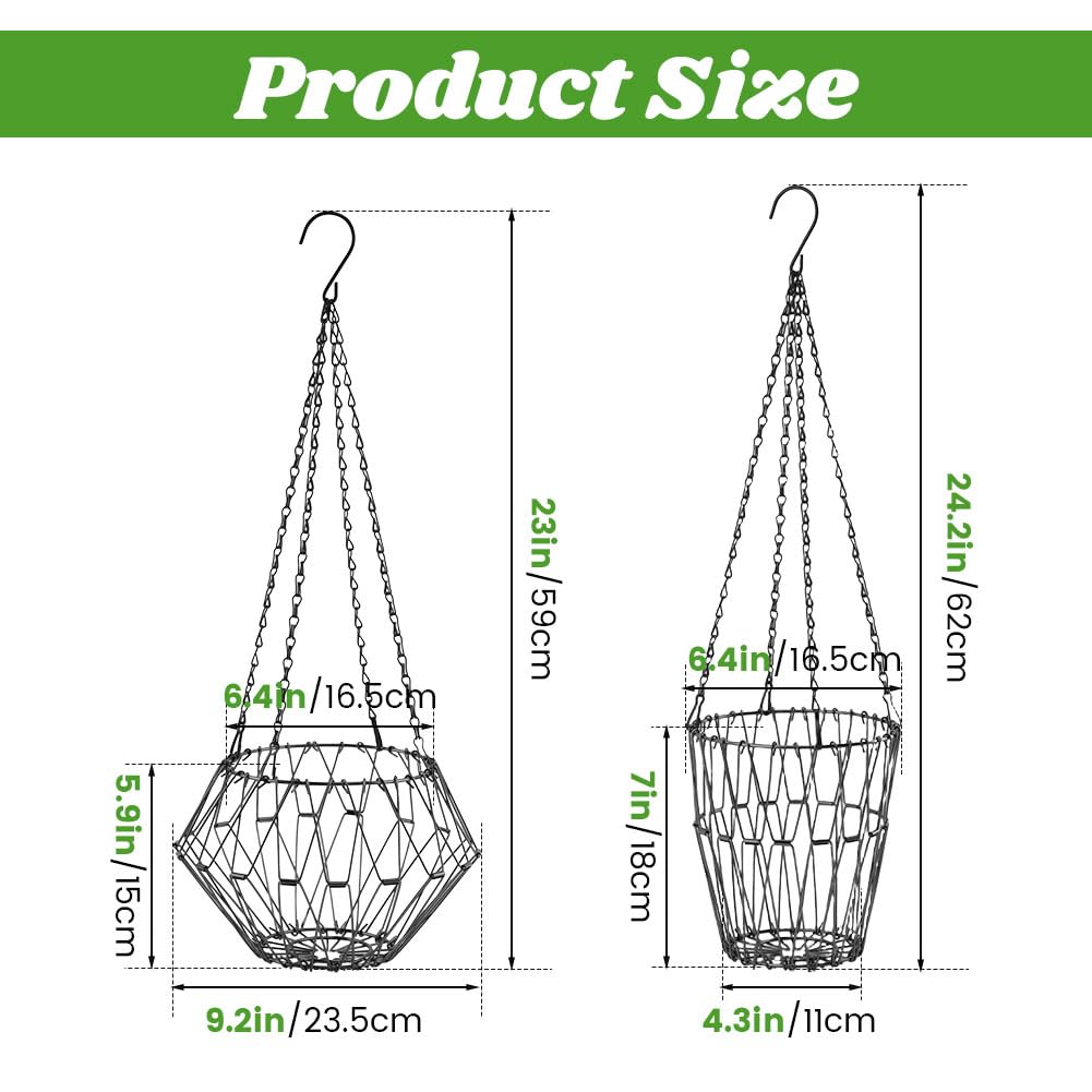 XuYelora hanging chicken feeder full basket ready with vegetables and fruits