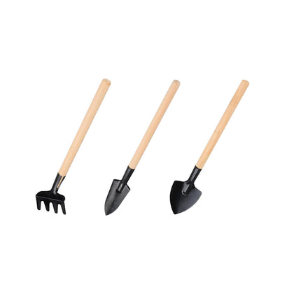 Xvnoesza mini garden tool set with wooden handles for precise bonsai care