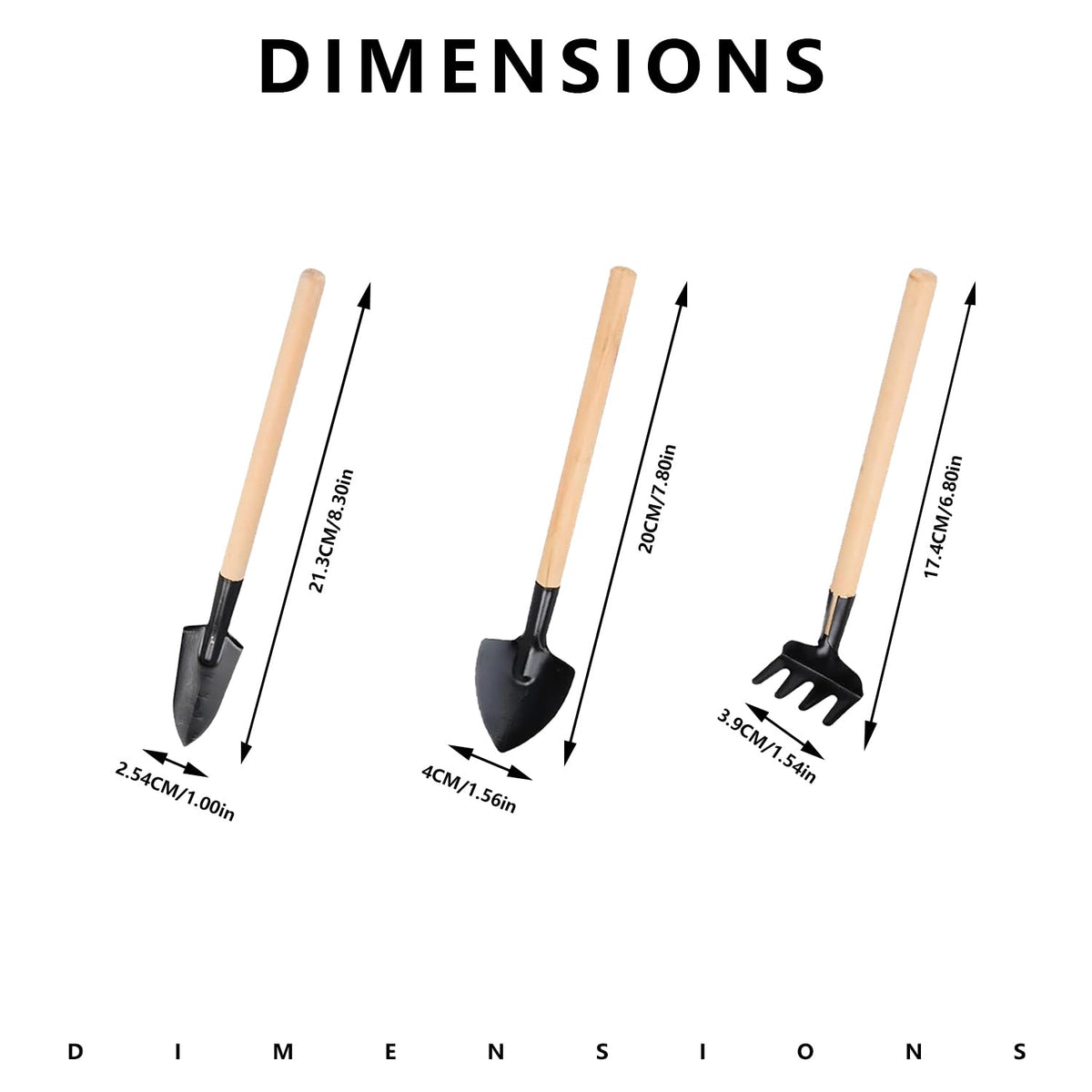 Xvnoesza small hand rake for easy soil loosening and weeding