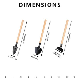 Xvnoesza small hand rake for easy soil loosening and weeding