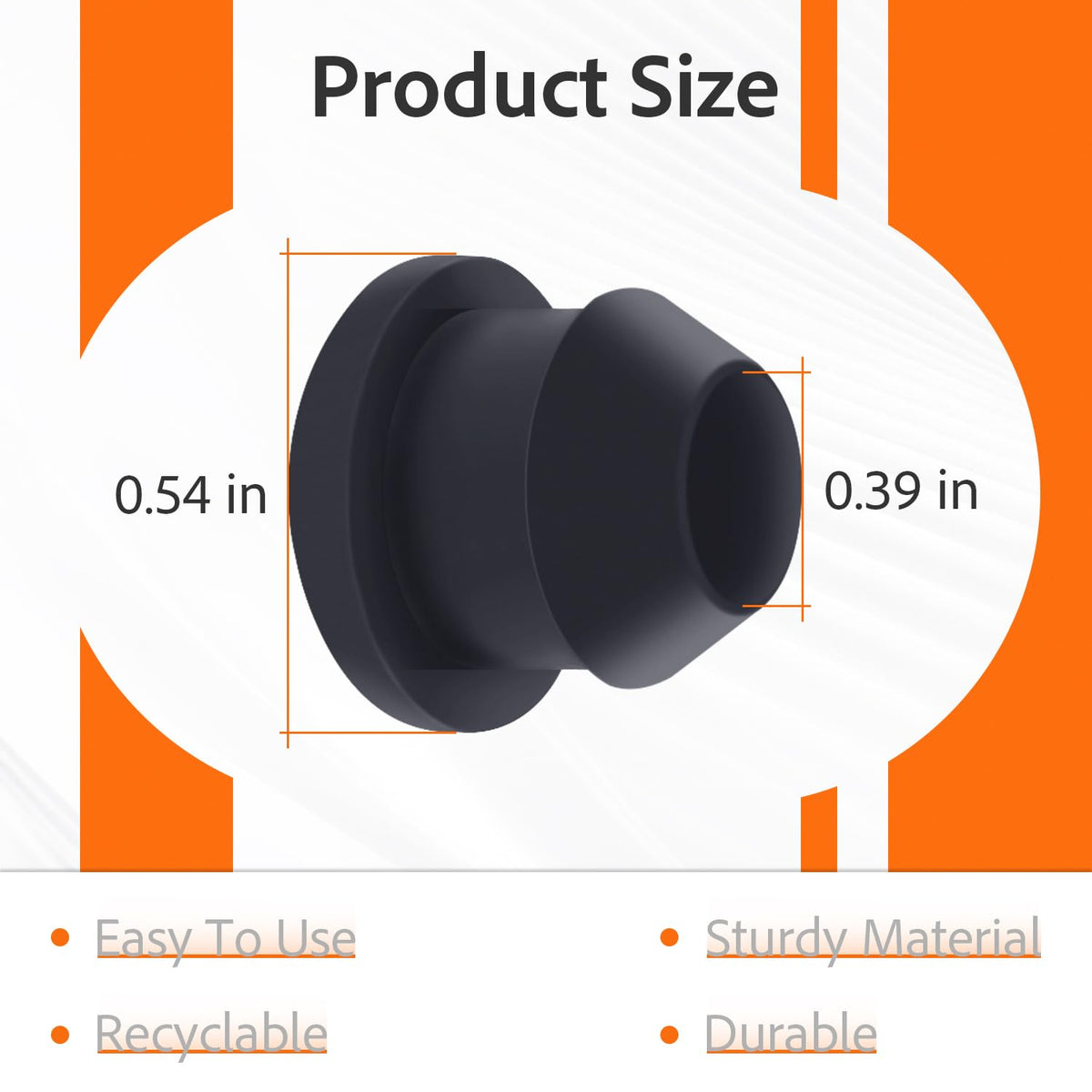 XVRTJ 4-pcs line-tank grommet set for Husqvarna compatibility