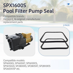 XVRTJ SPX1600S O-177 rubber seal detail improves leak prevention.
