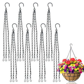 XXFBJNMD hanging chain kit, eight pieces, ready for secure indoor or outdoor hanging.