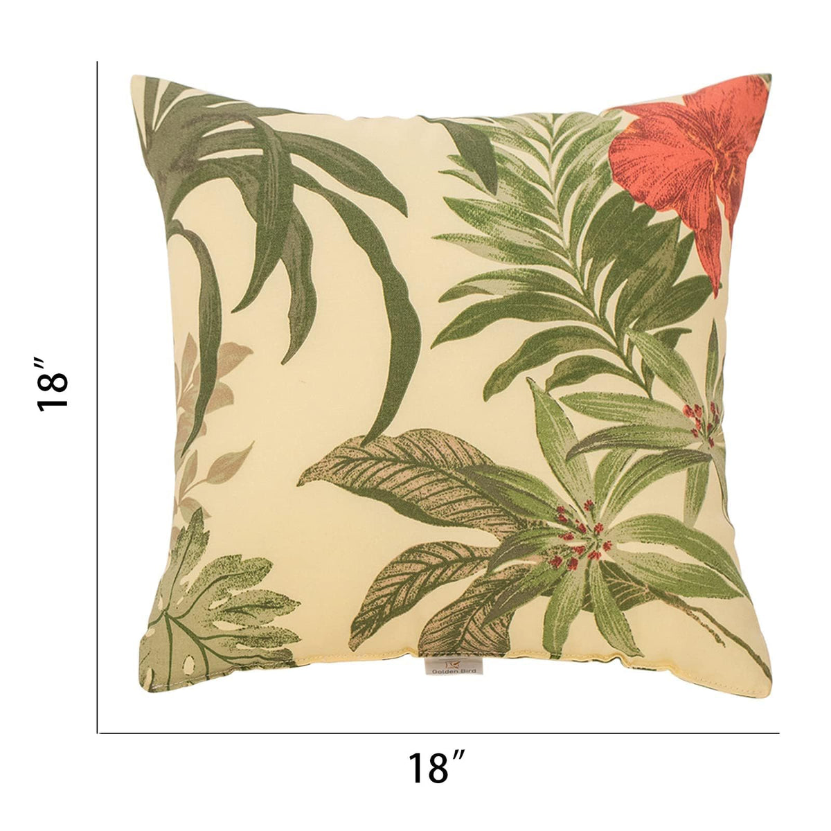 XXPILOS patio pillow water-resistant fabric resists rain for outdoor seating