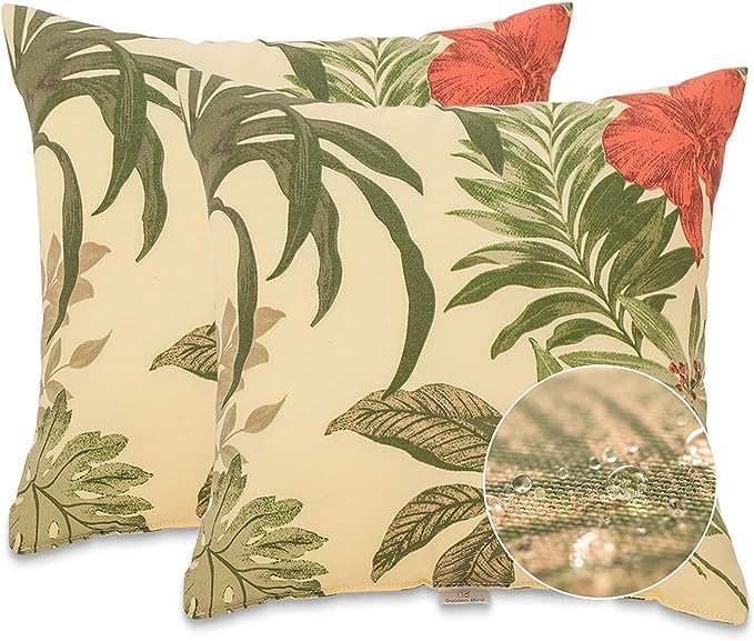 XXPILOS 18x18 inch pillow with stylish patterns for outdoor decor