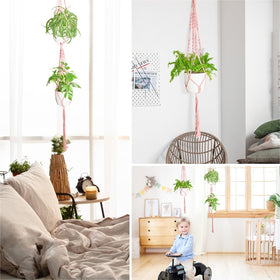 XXXFLOWER easy-install ceiling hook kit shown with three hangers.