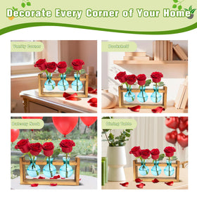 XXXFLOWER roots visible through glass for easy monitoring