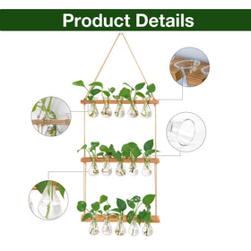 XXXFLOWER three-tier planters provide versatile spaces for succulents and cuttings