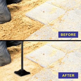 XYADX adjustable-height handle enables comfortable use without bending.