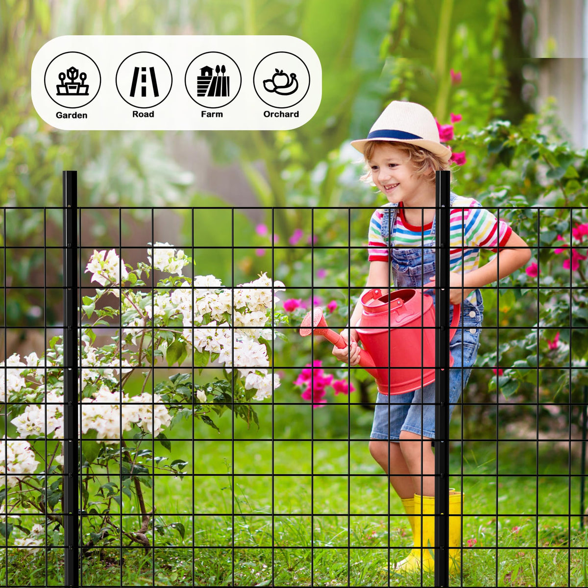 XYADX rugged outdoor post for long-lasting fencing in yard.