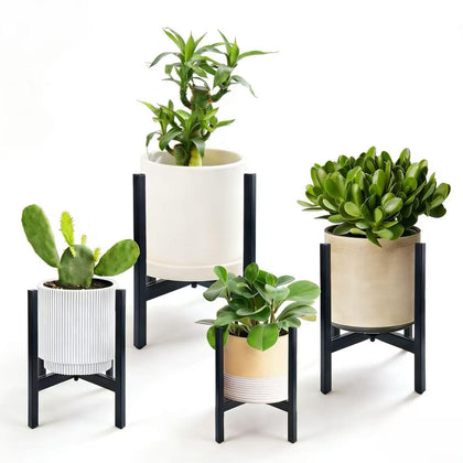 XYCCRX 4pc plant stand indoor: stable, space-saving multi-tier display for greenery.