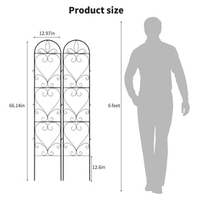 XYCCRX weather-resistant finish protects trellis in outdoor conditions