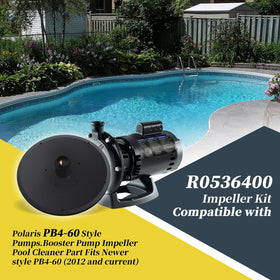 XYgdhqpt R0536400 impeller side view shows PB4-60 style compatibility