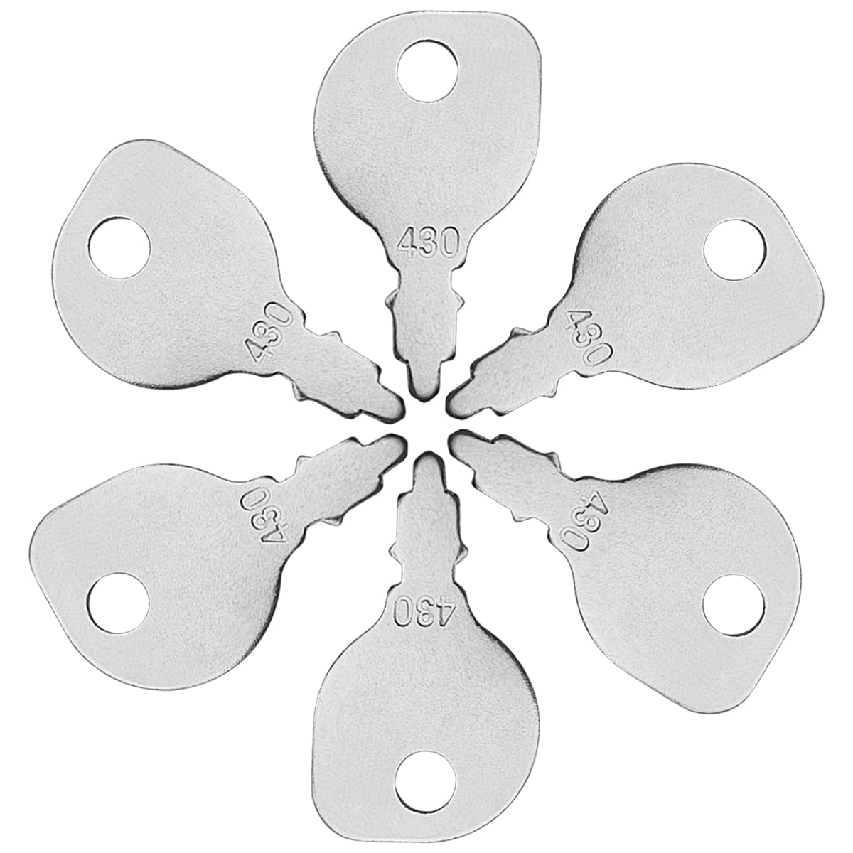XYQMLY universal ignition keys for 430 and 691959 compatibility across models.