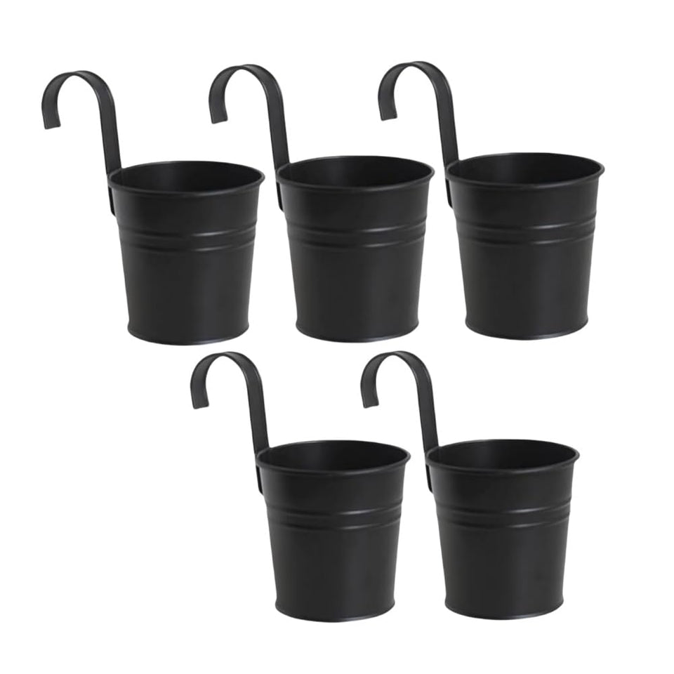 XZJMY hanging flower pot with hook for versatile indoor and outdoor decor