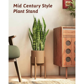 XZXWZX 6-8 inch pot display elevates plants for better viewing.