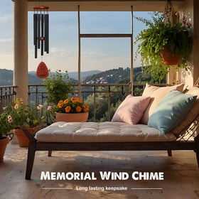 YAANUNULU wind chimes gift box with oil pen for blessing words