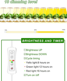 Yadoker automatic timer with 8/12/16 hour cycles for consistent lighting