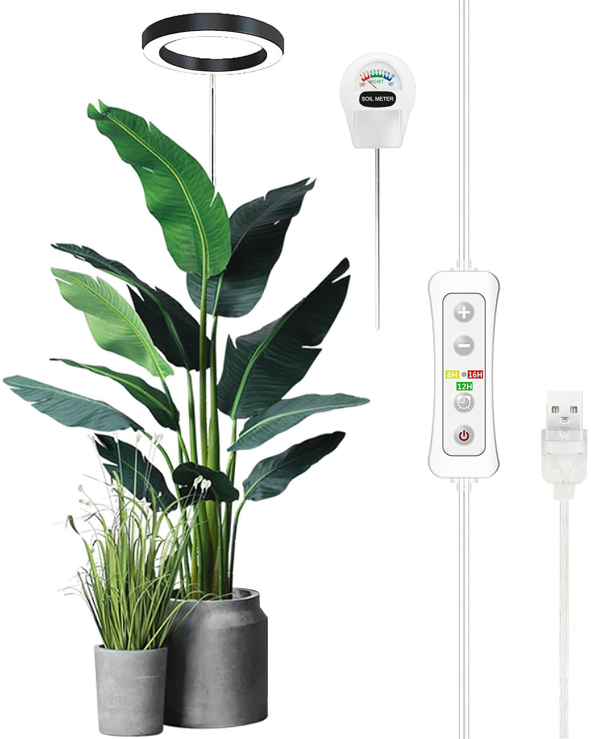 Yadoker full spectrum panel supports year-round indoor plant growth