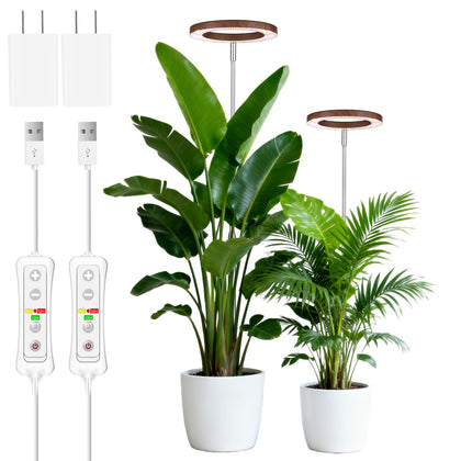 Yadoker grow light for large plants with full spectrum coverage for healthy indoor foliage.