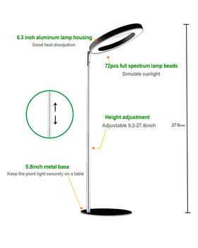 Yadoker height-adjustable pole enabling flexible light positioning.
