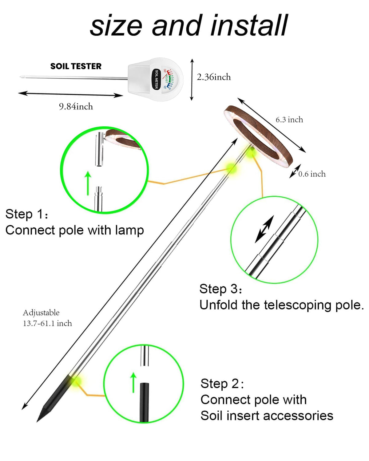 Yadoker 10-level dimming to tailor brightness for seedlings and foliage