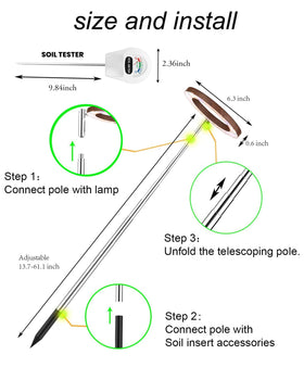 Yadoker 10-level dimming to tailor brightness for seedlings and foliage