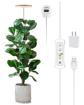 Yadoker plant grow light full spectrum panel for year-round indoor growth.