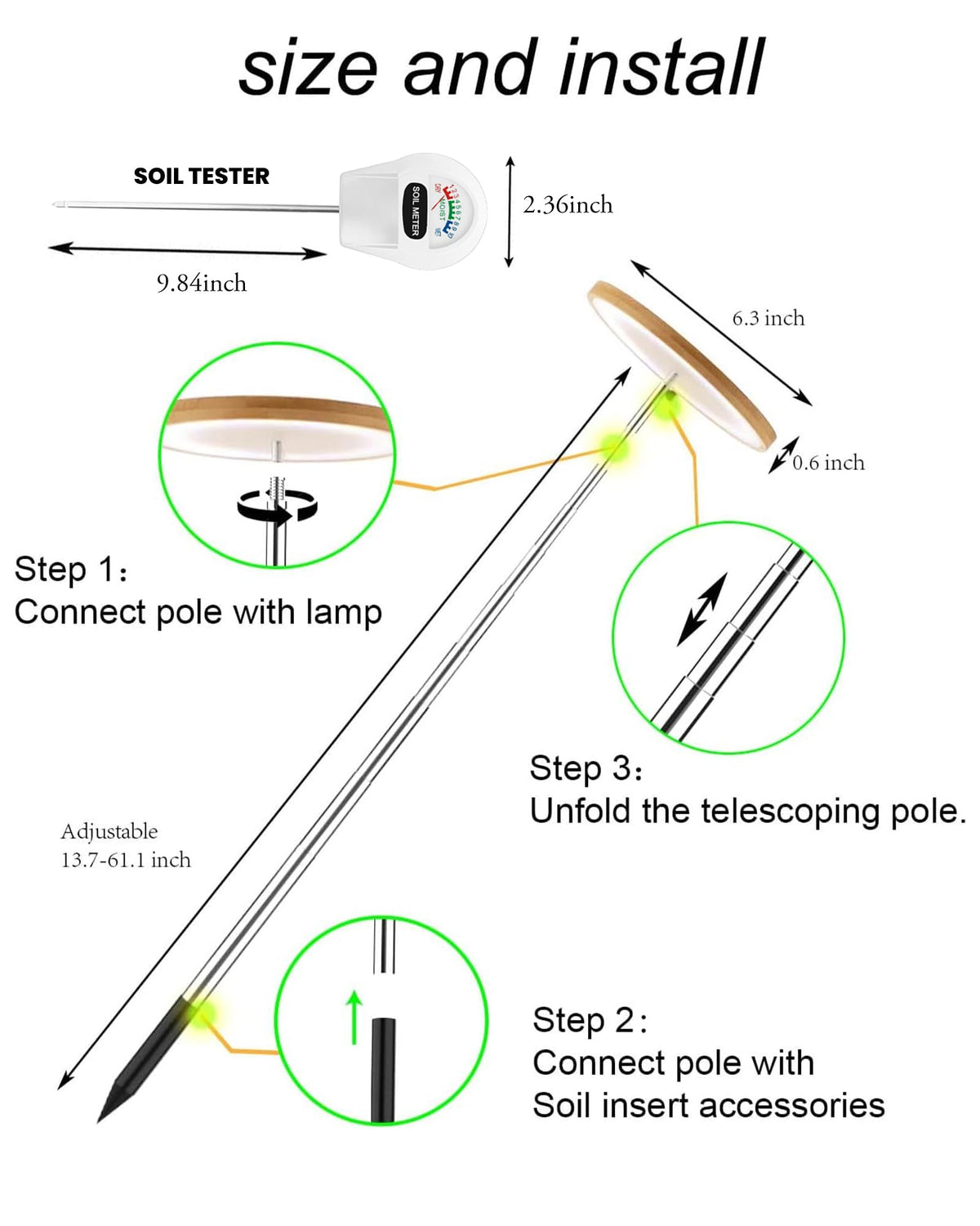 Yadoker soil tester pairing helps monitor conditions for healthier plants.