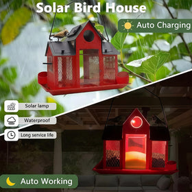 YADOOLIFE bird feeder large capacity keeps birds fed longer with fewer refills