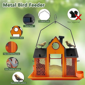 YADOOLIFE large-capacity feeder, 5 pounds of seed, fewer refills.