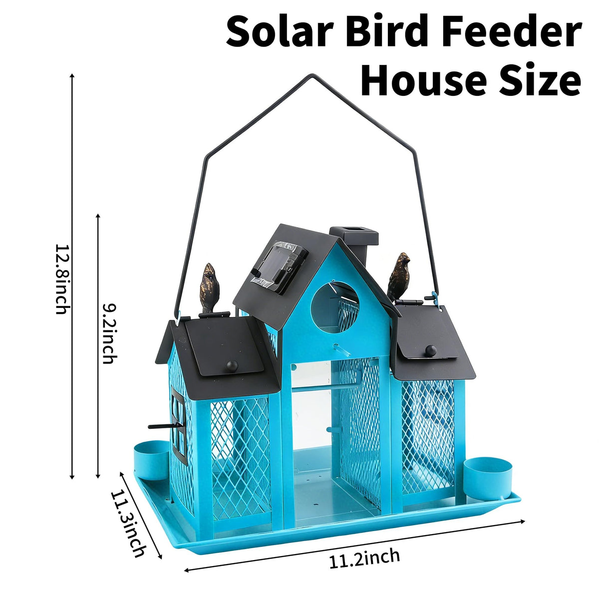 YADOOLIFE solar garden light adds ambient glow to evening yard spaces.