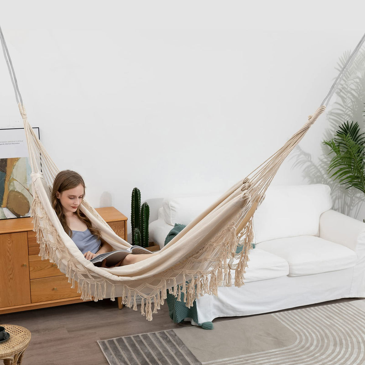 YAERSI includes 2m nylon tie ropes for quick setup