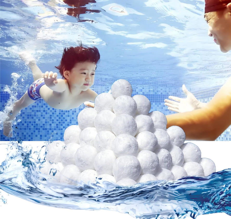 YAFAOCE pool filter balls pack for eco-friendly filtration.