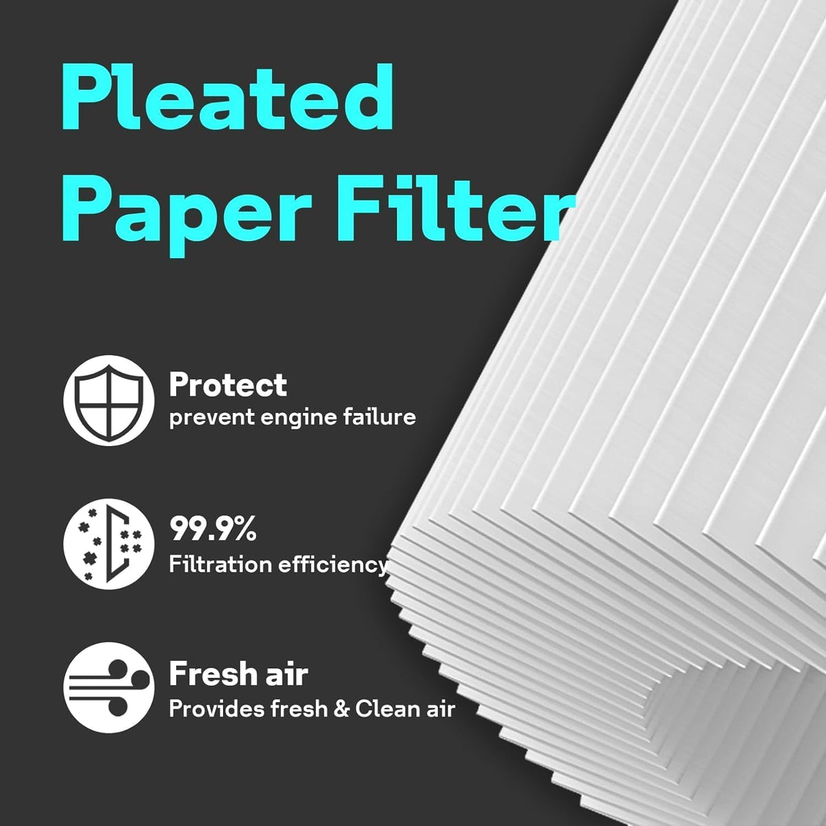 YAFAOCE premium filter paper material visual highlights filtration quality.