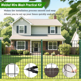 YAGJIA clean smooth surface reduces maintenance and enhances curb appeal