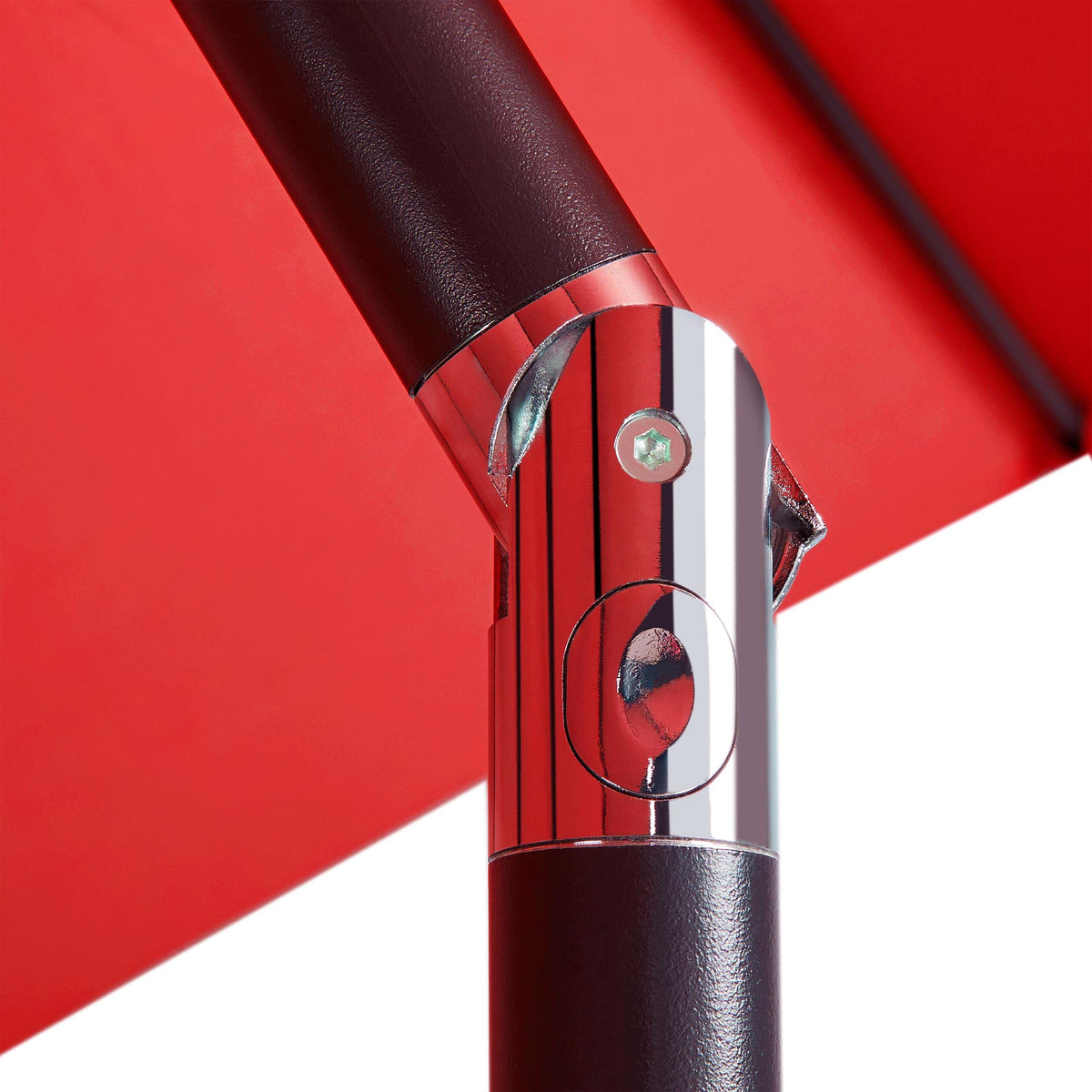 Yaheetech outdoor umbrella creates a welcoming poolside or garden ambiance