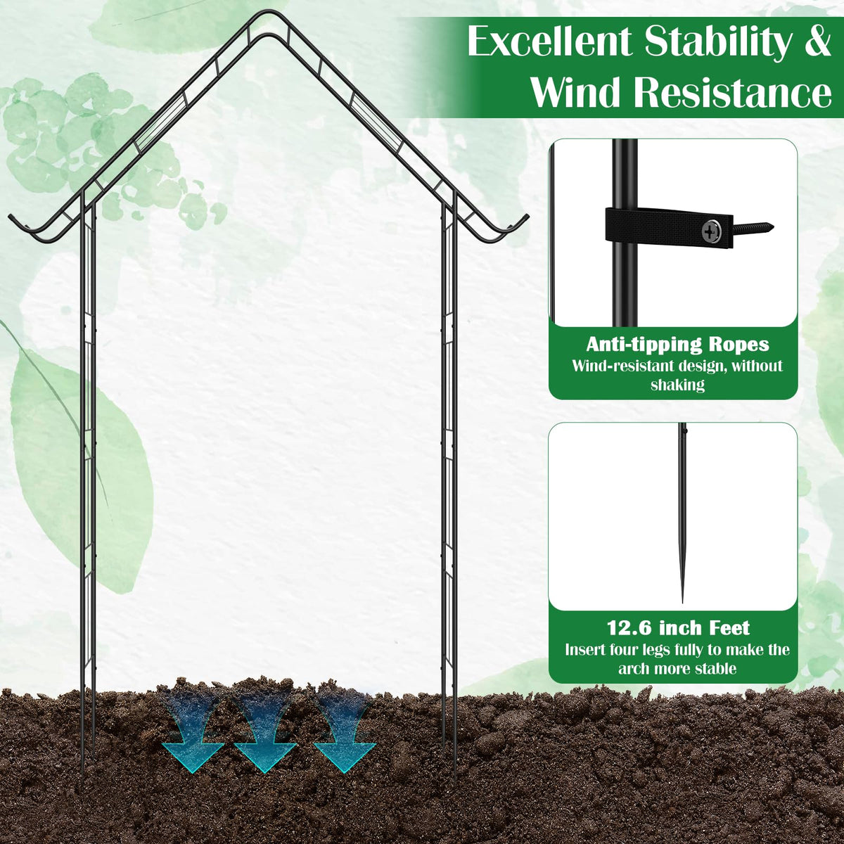 YAHKBTEN tool-free assembly with adjustable width for easy setup