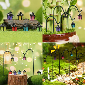 YAHUIEPIUS colorful-7-piece-variety-pack brightens fairy villages and party centerpieces