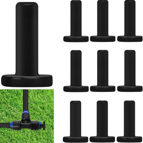 YAIRMIS end plug in 1/4 inch seals irrigation tubing to prevent leaks.