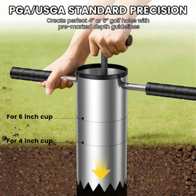 YAJAREN detachable anti-slip handle provides stable grip during hole cutting.