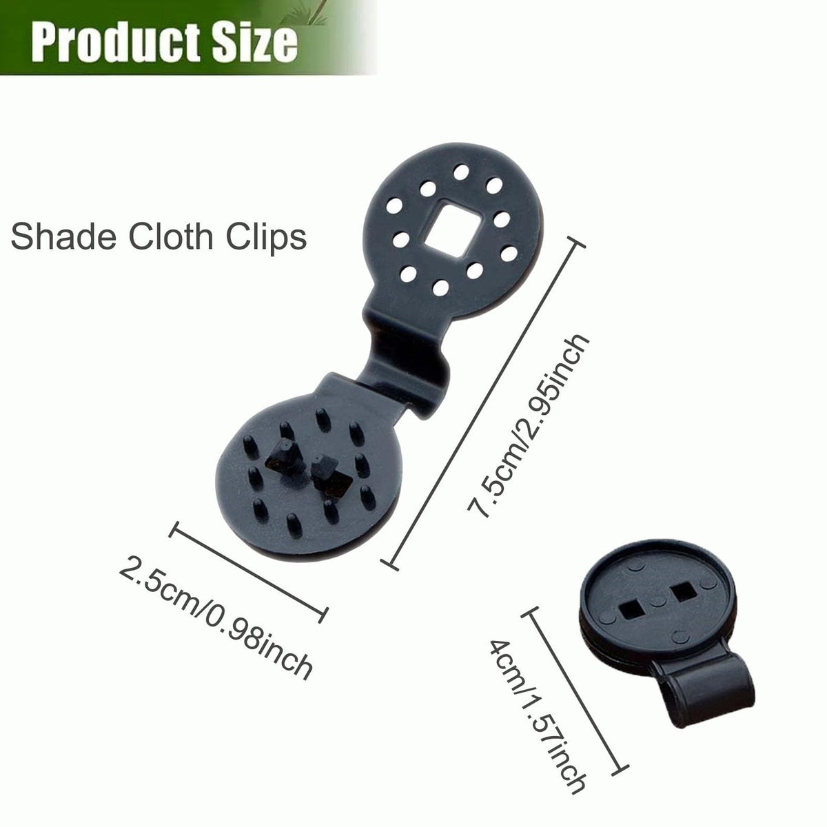 YAKYGIBT 20-pack clips ideal for regular garden projects.